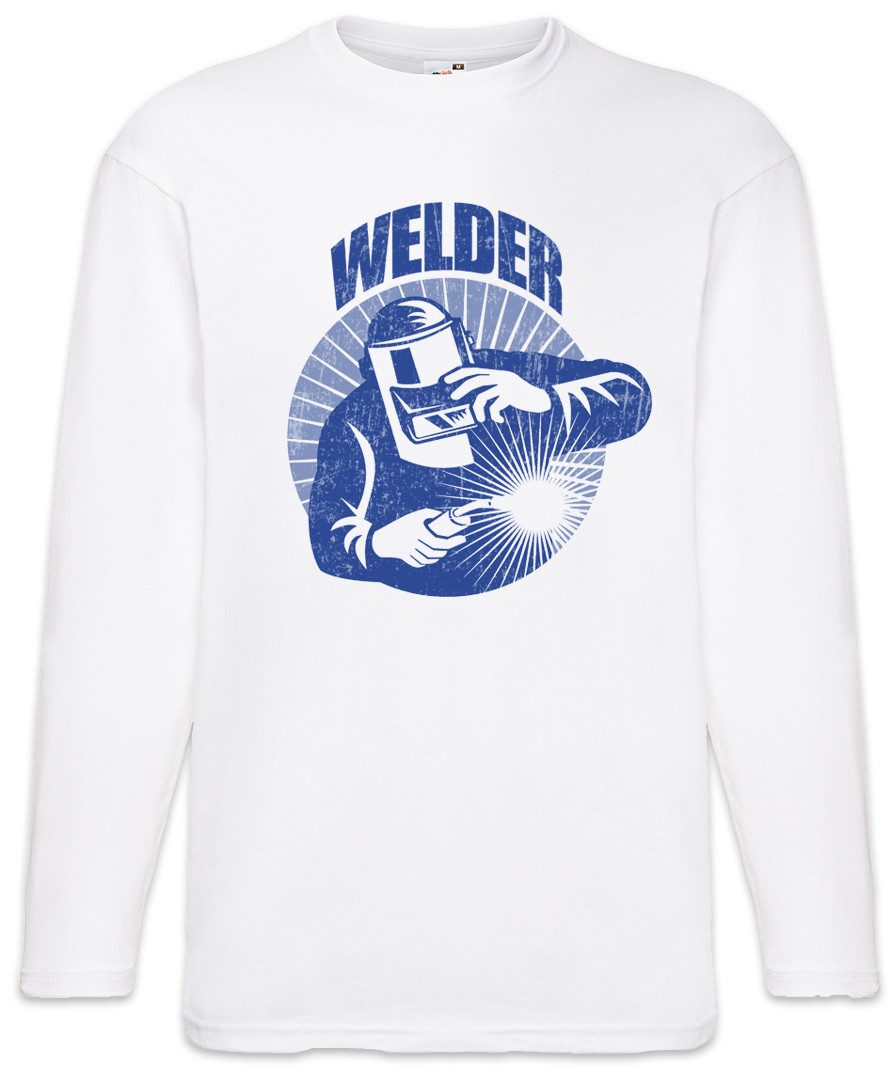 Langarmshirt Welder I Langarm T-Shirt Welding Schweißer Schweißer Schlosser