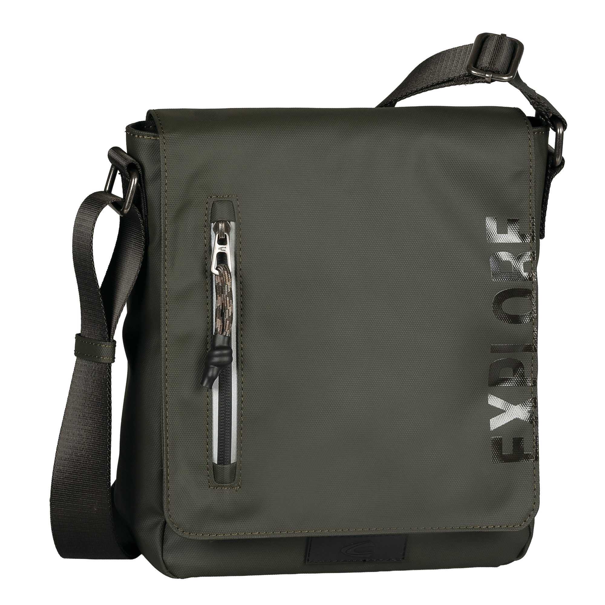 camel active Umhängetasche Explore, Unisex Schultertasche im Outdoor-Casual-Wear Look