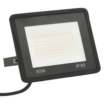 vidaXL Flutlichtstrahler LED-Fluter 50 W Warmweiß