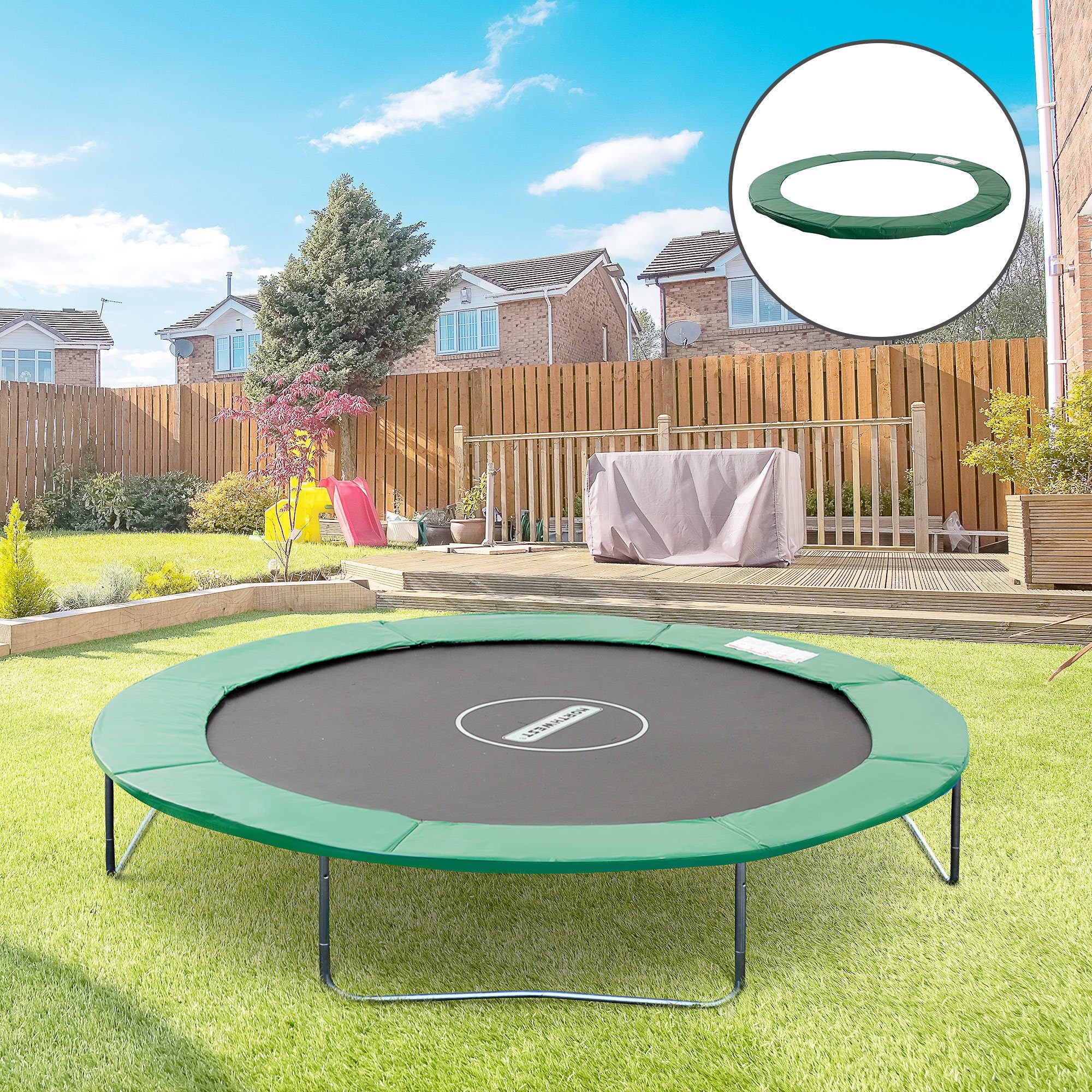 Outsunny Trampolin-Abdeckplane Randabdeckung für Trampoline