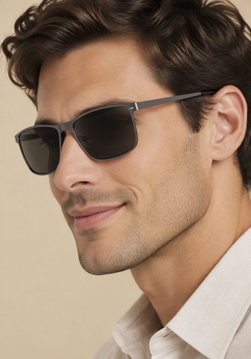 Man's World Sonnenbrille mit matt-anthrazit farbenden Rahmen