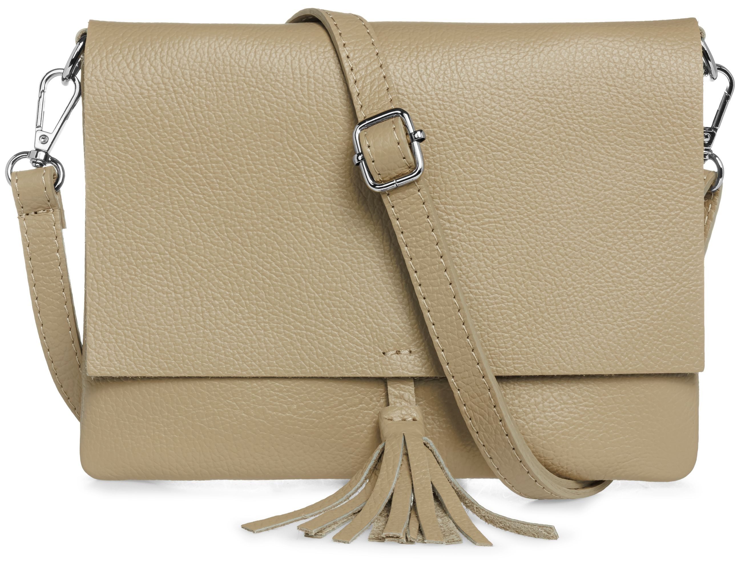 Caspar Clutch Abendtasche Damen Leder Handtasche günstig online kaufen