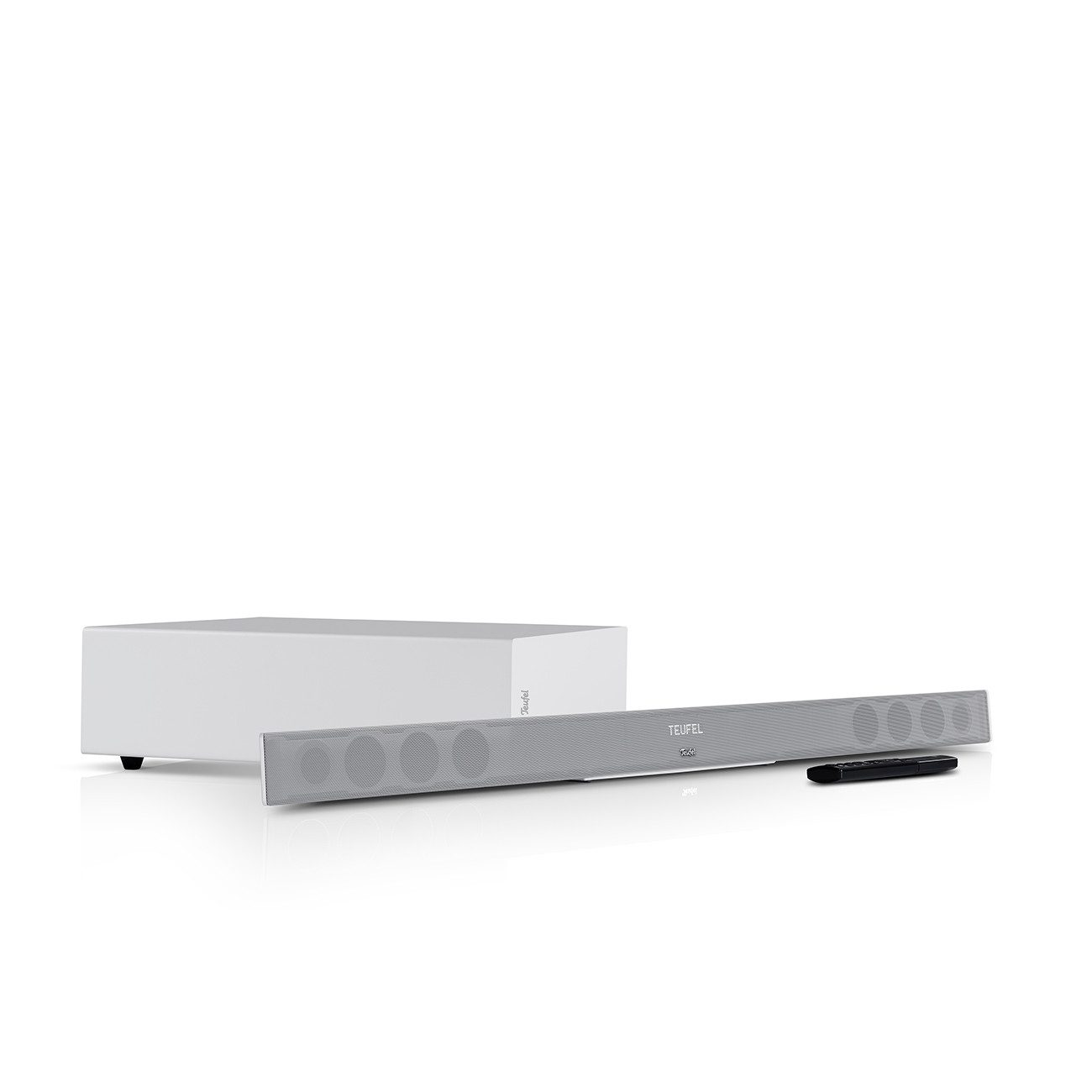 Teufel CINEBAR 11 für Dolby Atmos "2.1-Set" Soundbar (Bluetooth, HDMI, 65 W, kabellos angesteuerter Subwoofer)