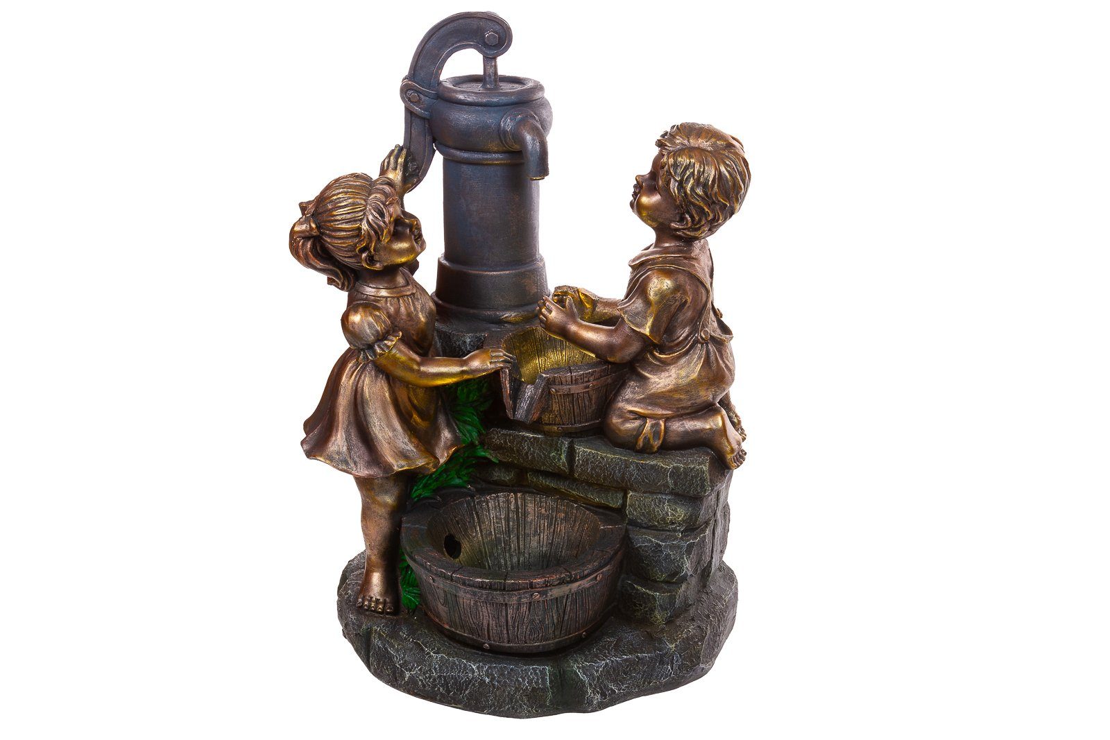 BIRENDY Dekofigur Zimmerbrunnen mit LED Leuchten günstig online kaufen