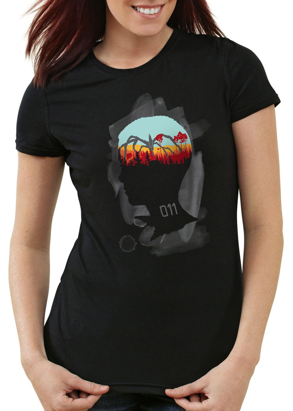 style3 T-Shirt Eleven eleven stranger things elfi monster halloween hawkins günstig online kaufen