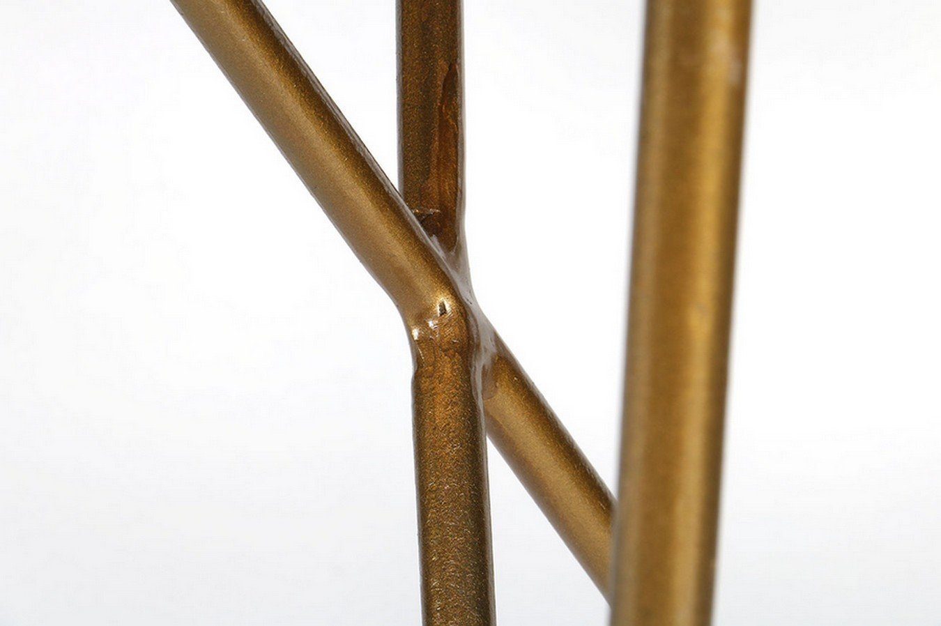 Tischhelden Tischbein Tischgestell Tris Set messing