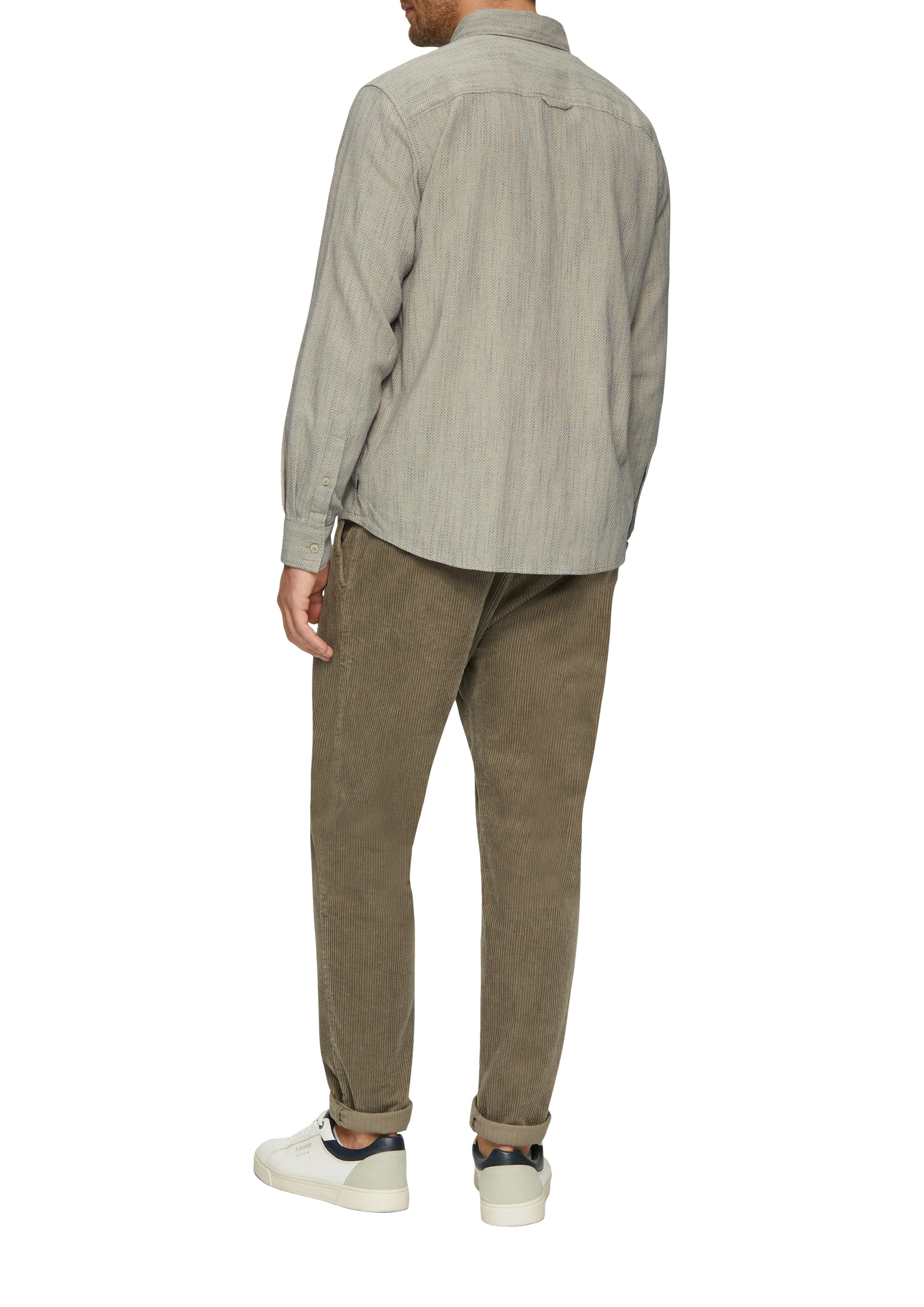 s.Oliver Langarmhemd mit Taschen