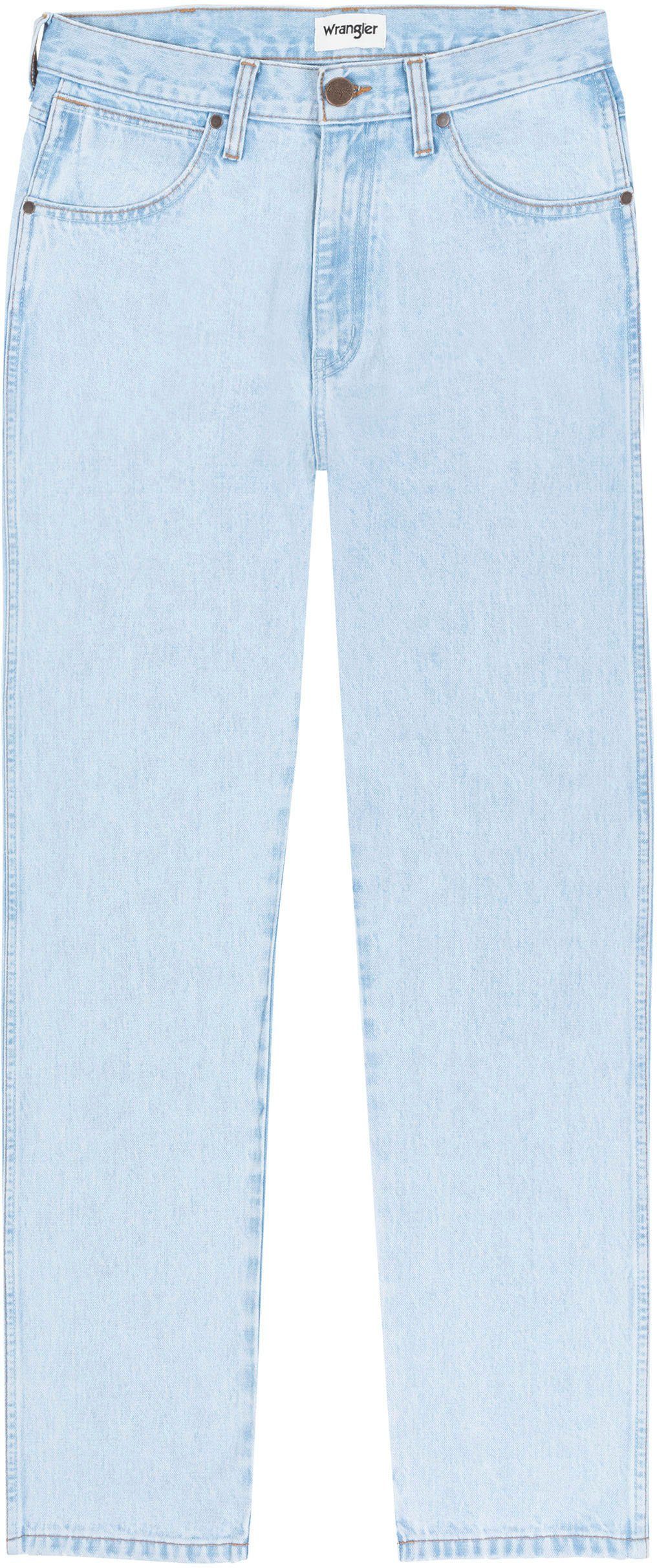 meadow stone Wrangler Straight-Jeans Frontier