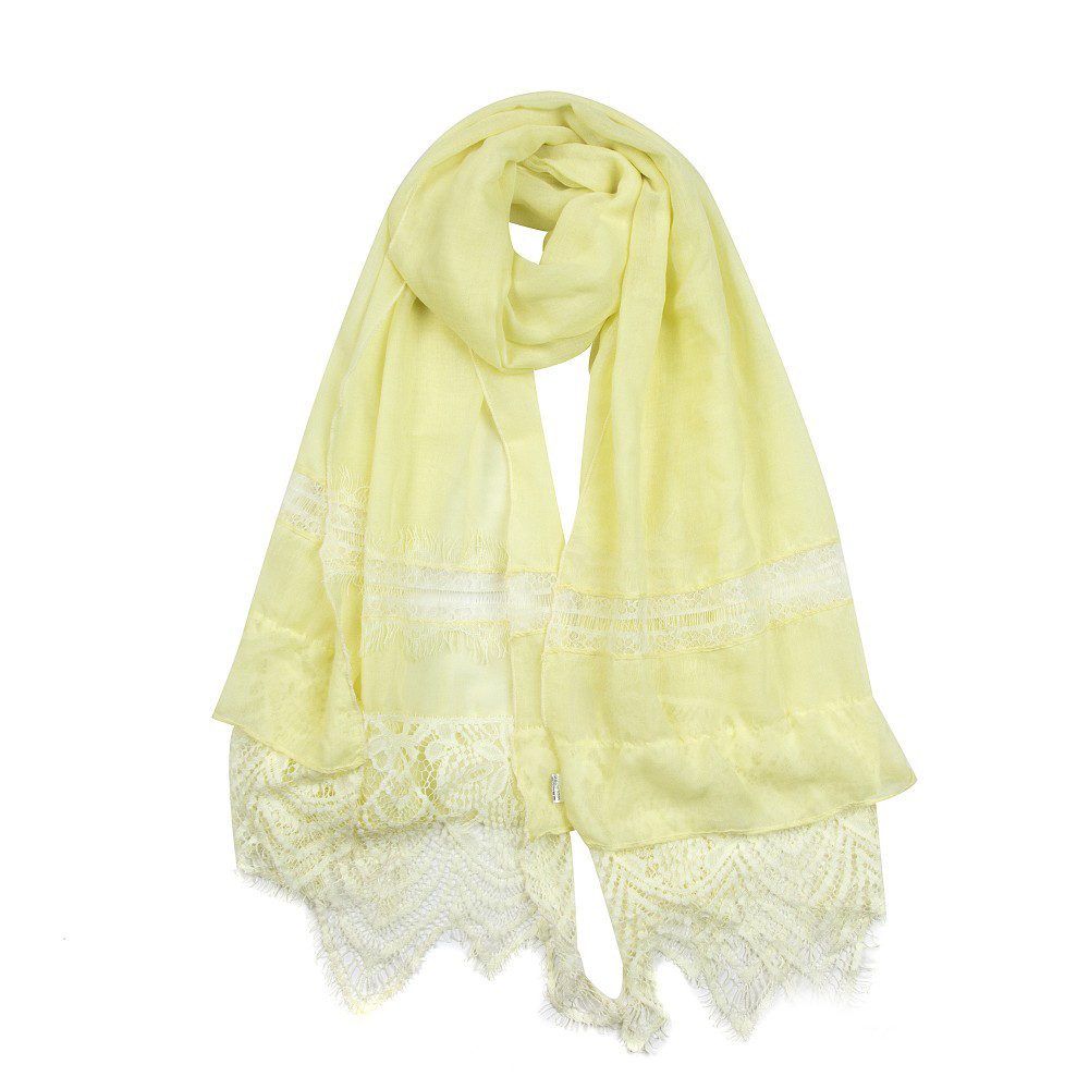 Goodman Design Modeschal Leichter Schal Sommer Scarf Frühjahr, (Spar-Set, 4er Pack), angenehmer Tragekomfort
