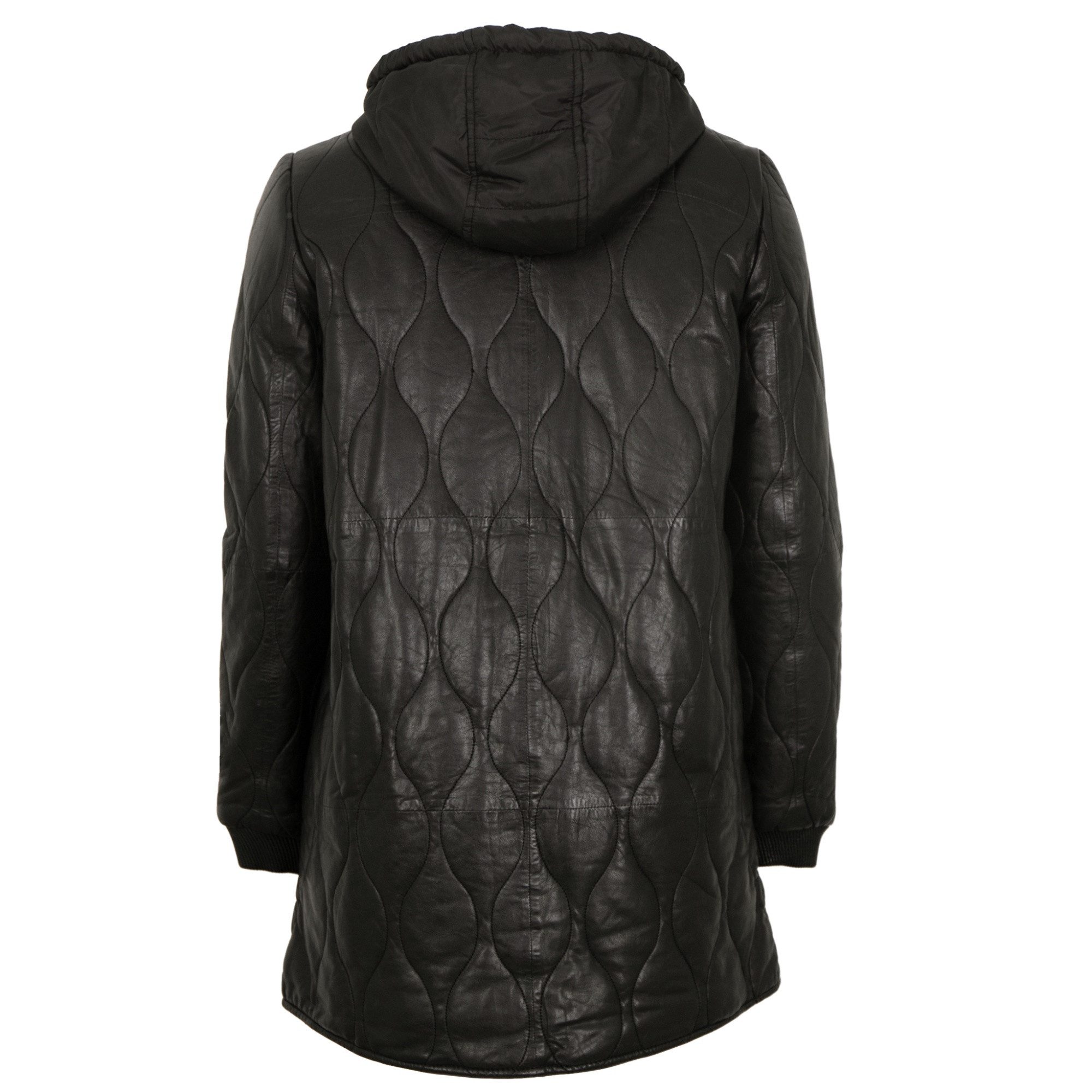 Gipsy by Mauritius Lederjacke GWArjeta Gipsy by Mauritius - Damen Ledermantel Lammnappa schwarz