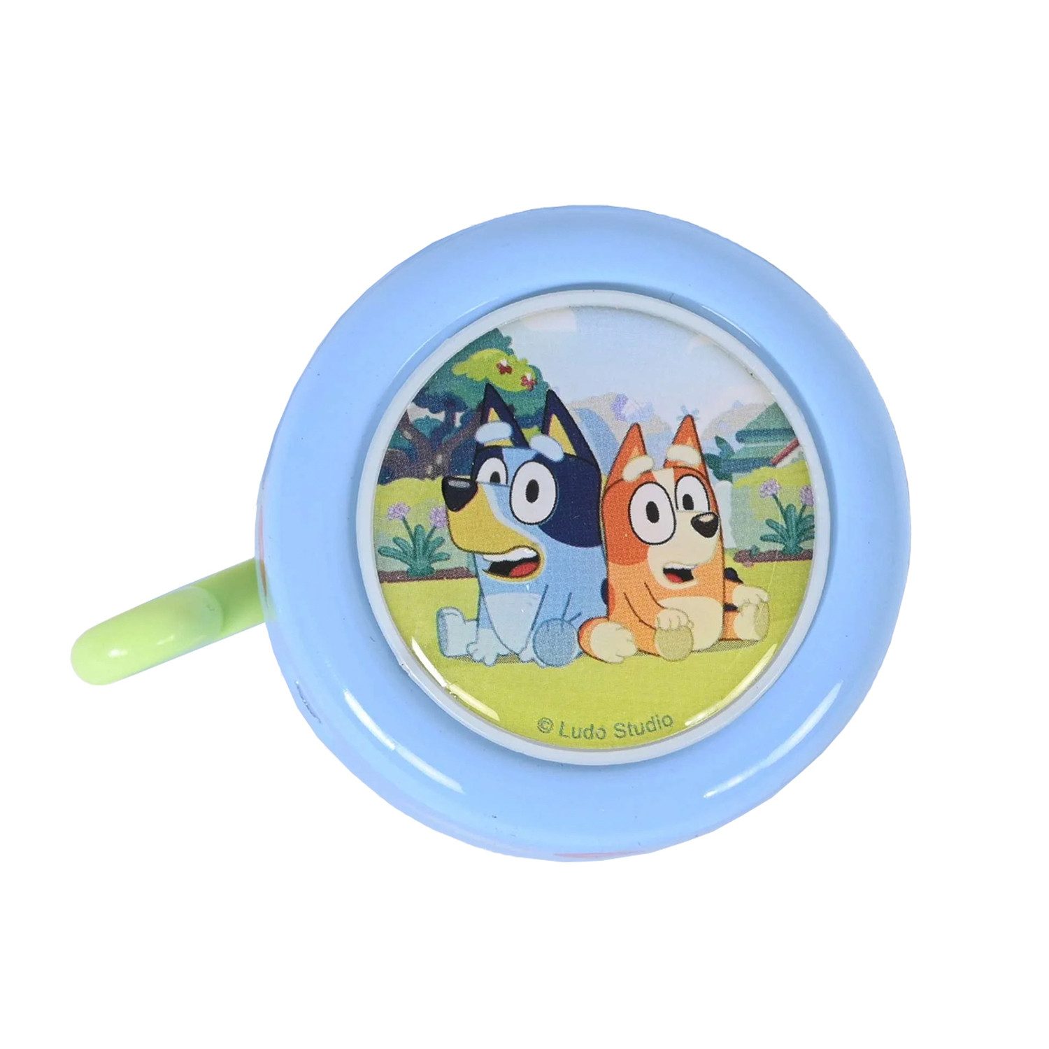 Bluey Fahrradklingel Fahrradklingel Kinder Hellblau Metall Bingo – Bild 2 von 4