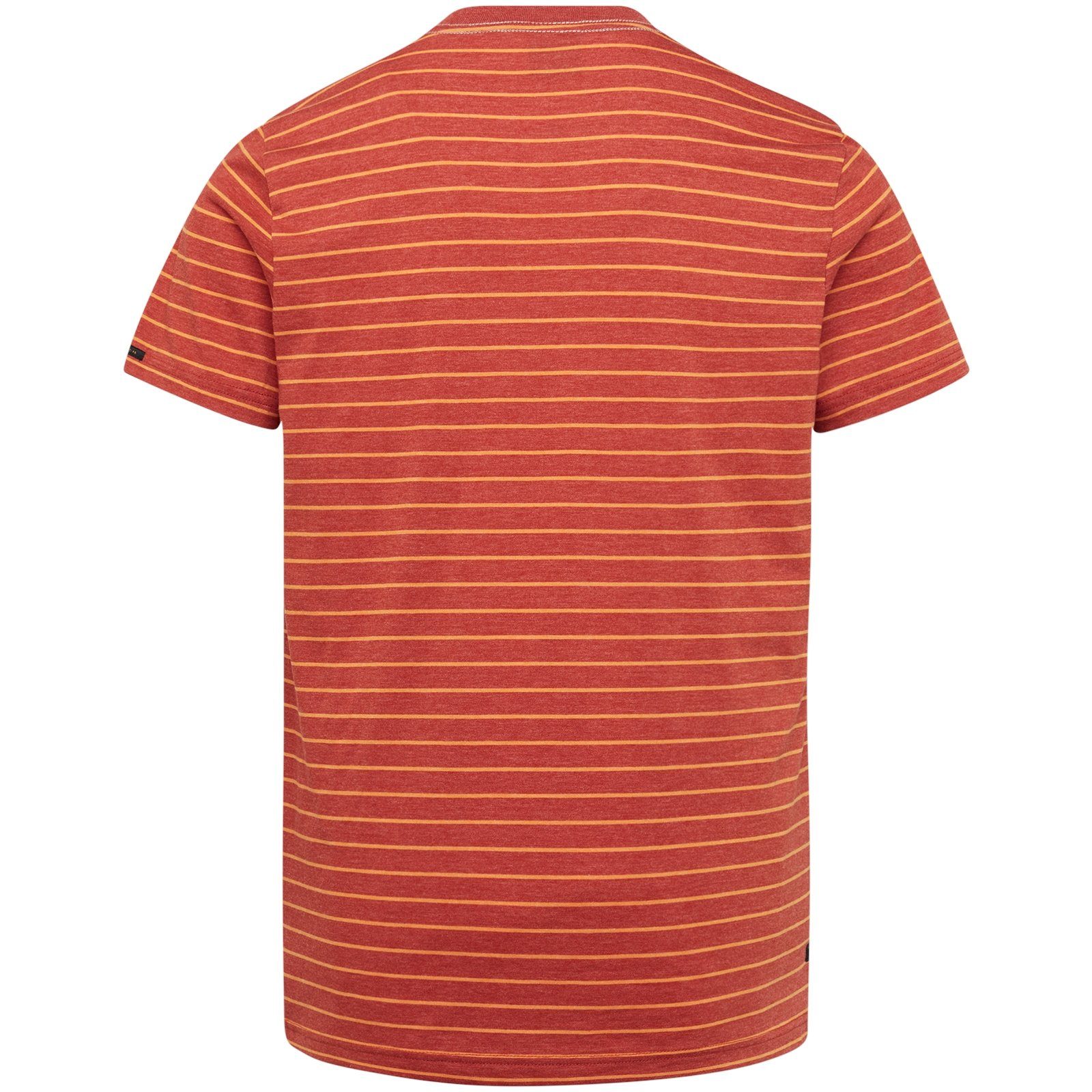 PME LEGEND yd T-Shirt jersey r-neck sleeve melange Short Rot striped