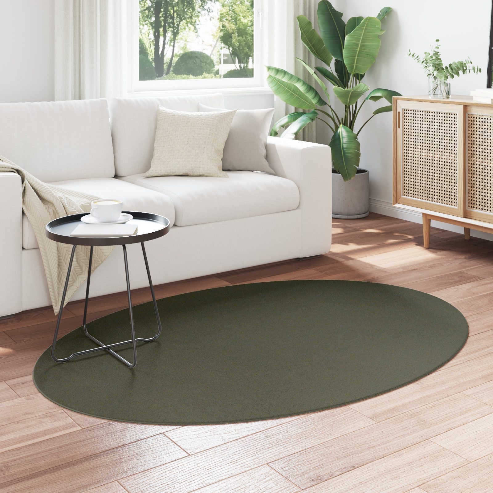 vidaXL Teppich Teppich "HUARTE" Waldgrün 120x170 günstig online kaufen