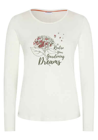 GARDENA T-Shirt mit Blumen-Motiv vorne