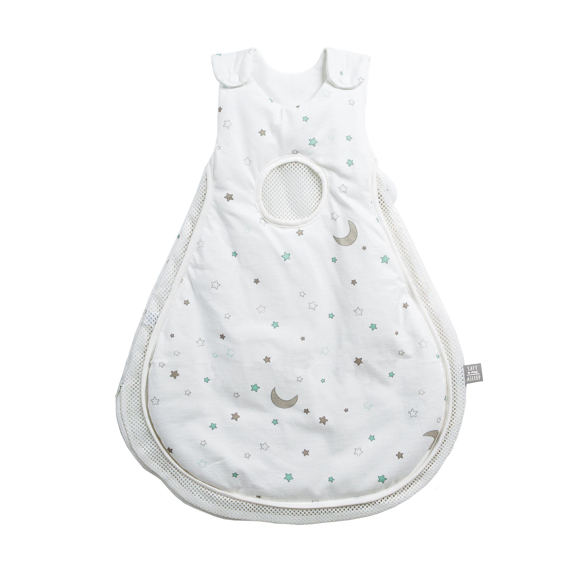 roba® Babyschlafsack "safe asleep®", Babyschlafsack, Baumwolle & Jersey Sternenzauber