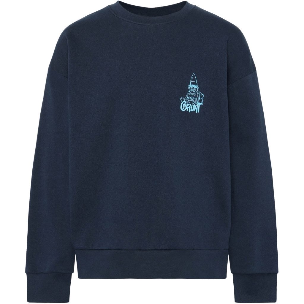 GRUNT Sweatshirt BALMY (1-tlg) GRUNT Jungen Sweatshirt BALMY – Rundhals, Print vorne & hinten