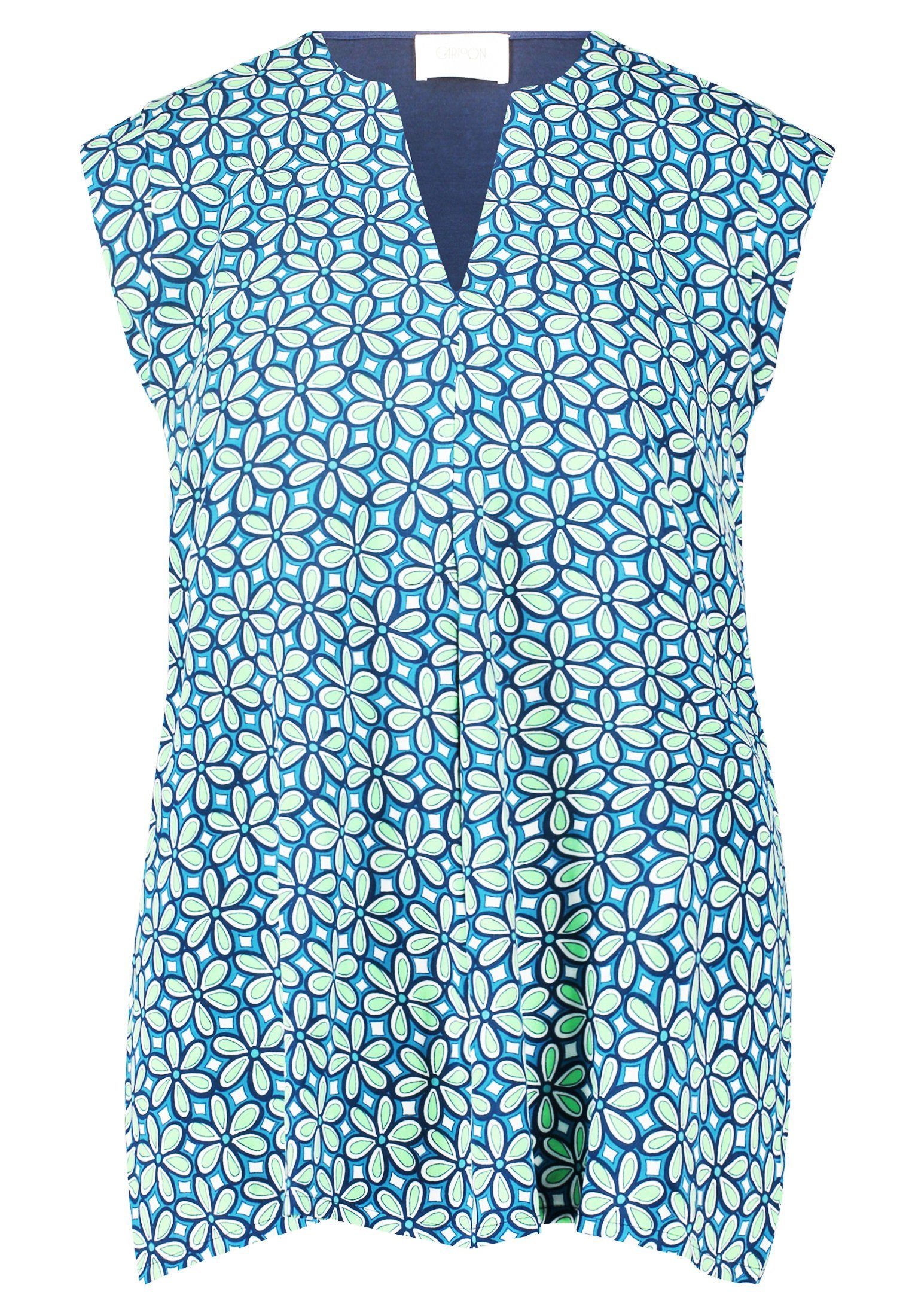 Cartoon Schlupfbluse Blusenshirt