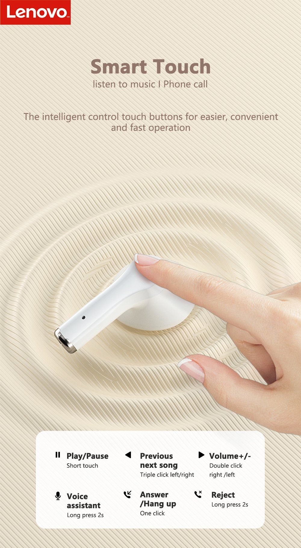 Siri, Touch-Steuerung Stereo Bluetooth (True mit Violett) X15 mAh Headset Assistant, 250 Pro Lenovo kabellos, Wireless, Google 5.1, Bluetooth-Kopfhörer - mit Kopfhörer-Ladehülle