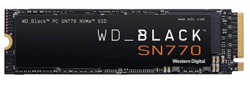 WD_Black SN770 NVMe Gaming-SSD (500 GB) 5150 MB/S Lesegeschwindigkeit, 4900 MB/S Schreibgeschwindigkeit, Formfaktor: M.2 2280