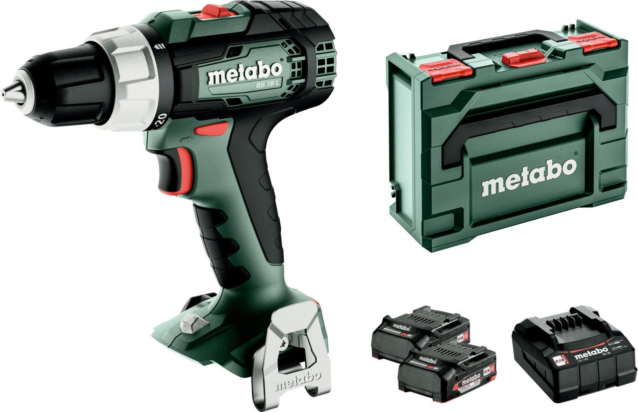 metabo Akku-Bohrschrauber Metabo Akku-Bohrschrauber BS 18 L Set inkl. 2 günstig online kaufen