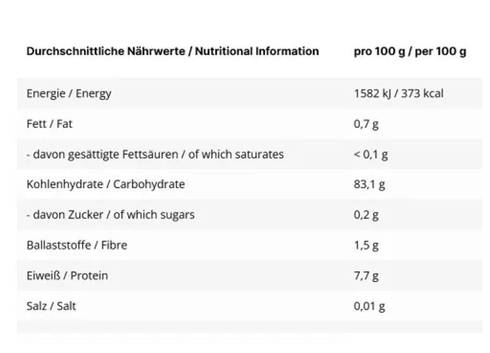 Inlead Nutrition GmbH & Co. KG INLEAD Instant Rice Pudding Natural 3000g Reis Reispudding Pulver, 1 er Einzelprodukt à 1 St., 3000 g, schnelle Zubereitung