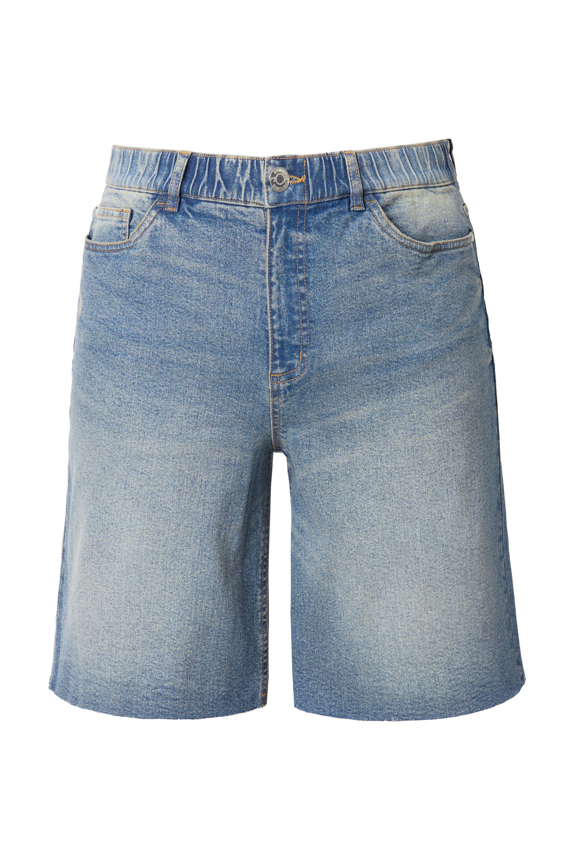 Studio Untold 5-Pocket-Jeans Jeans-Bermuda Wide Legs günstig online kaufen