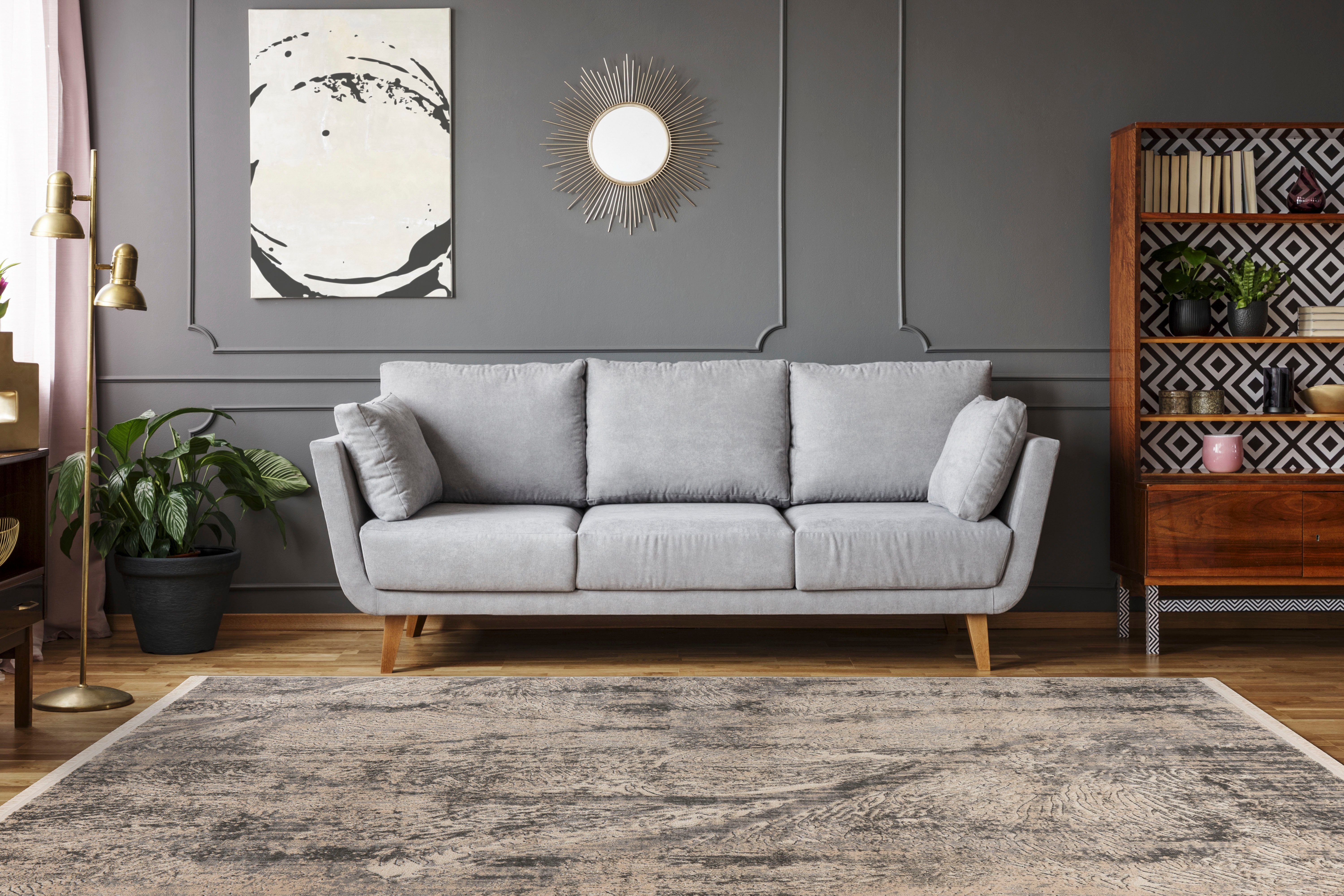 Kayoom Teppich Adeon 500, rechteckig, Höhe: 13 mm