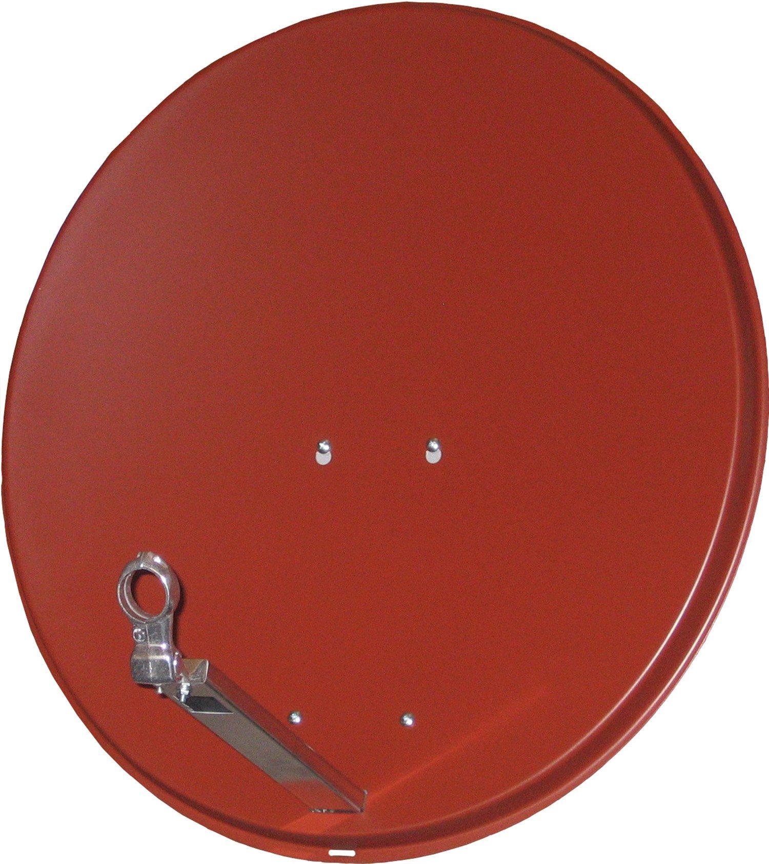 Sky Vision Ideal Sat-Spiegel (75 cm, Aluminium, 40mm Feedaufnahme, anthrazit, ziegelrot, hellgrau)