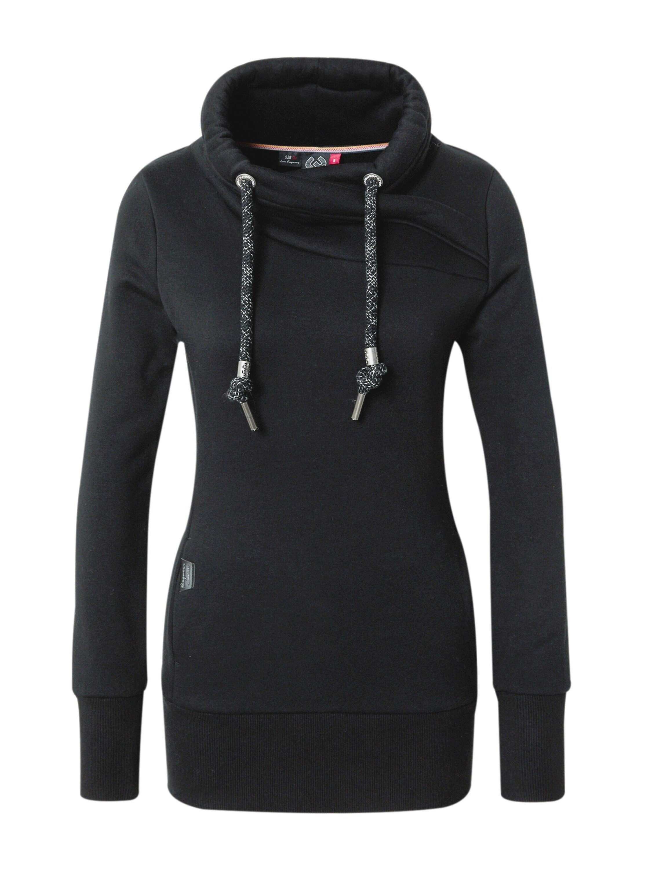 Ragwear Sweatshirt Neska (1-tlg) Plain/ohne Details, Weiteres Detail BLACK