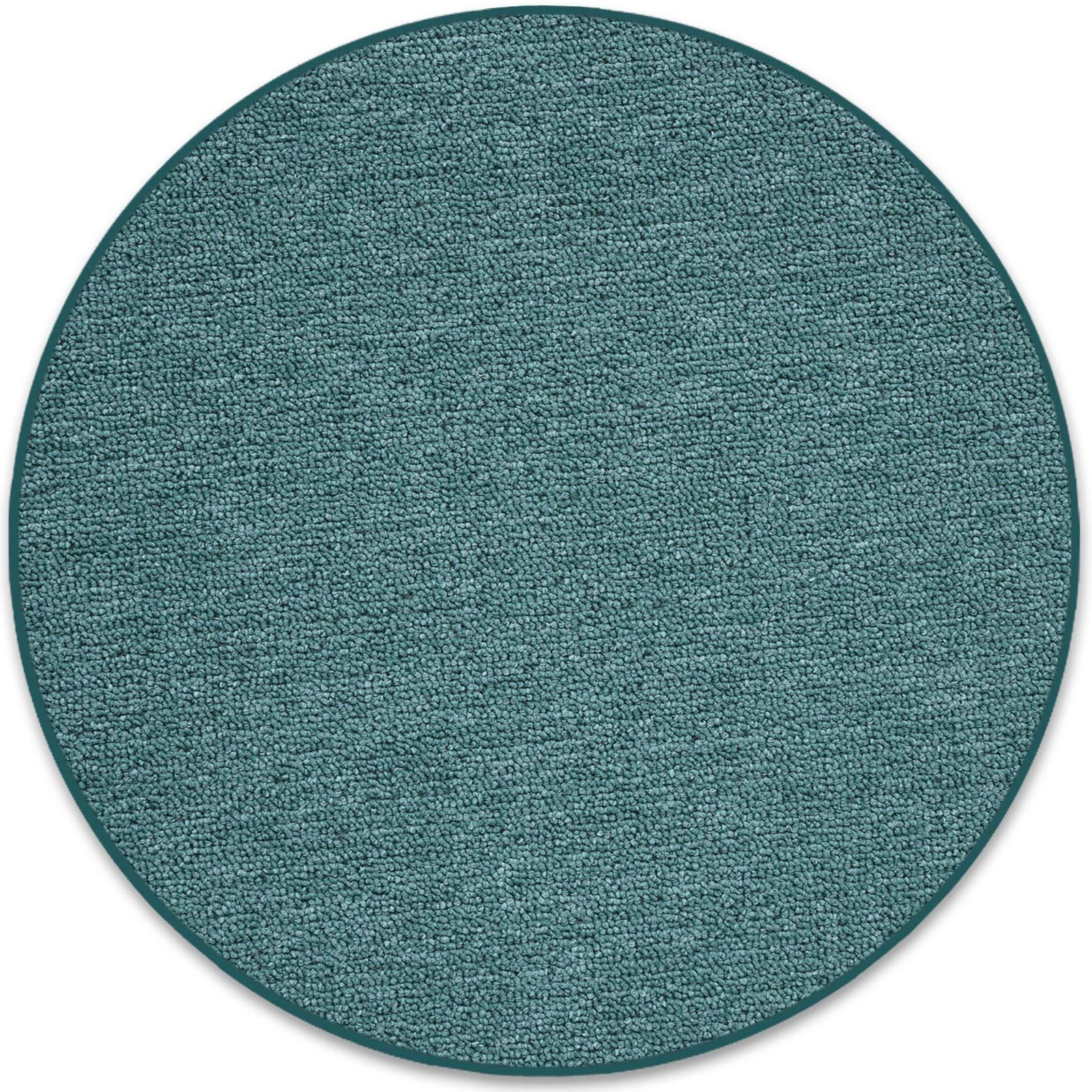 casa pura Teppich London, Erhältlich in vielen Farben, Teppichläufer, runder Teppich, Rund, Höhe: 4 mm