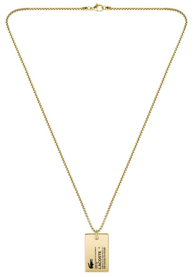 Lacoste Kette mit Anhänger Schmuck Edel... Lacoste Kette mit Anhänger Schmuck Edel...