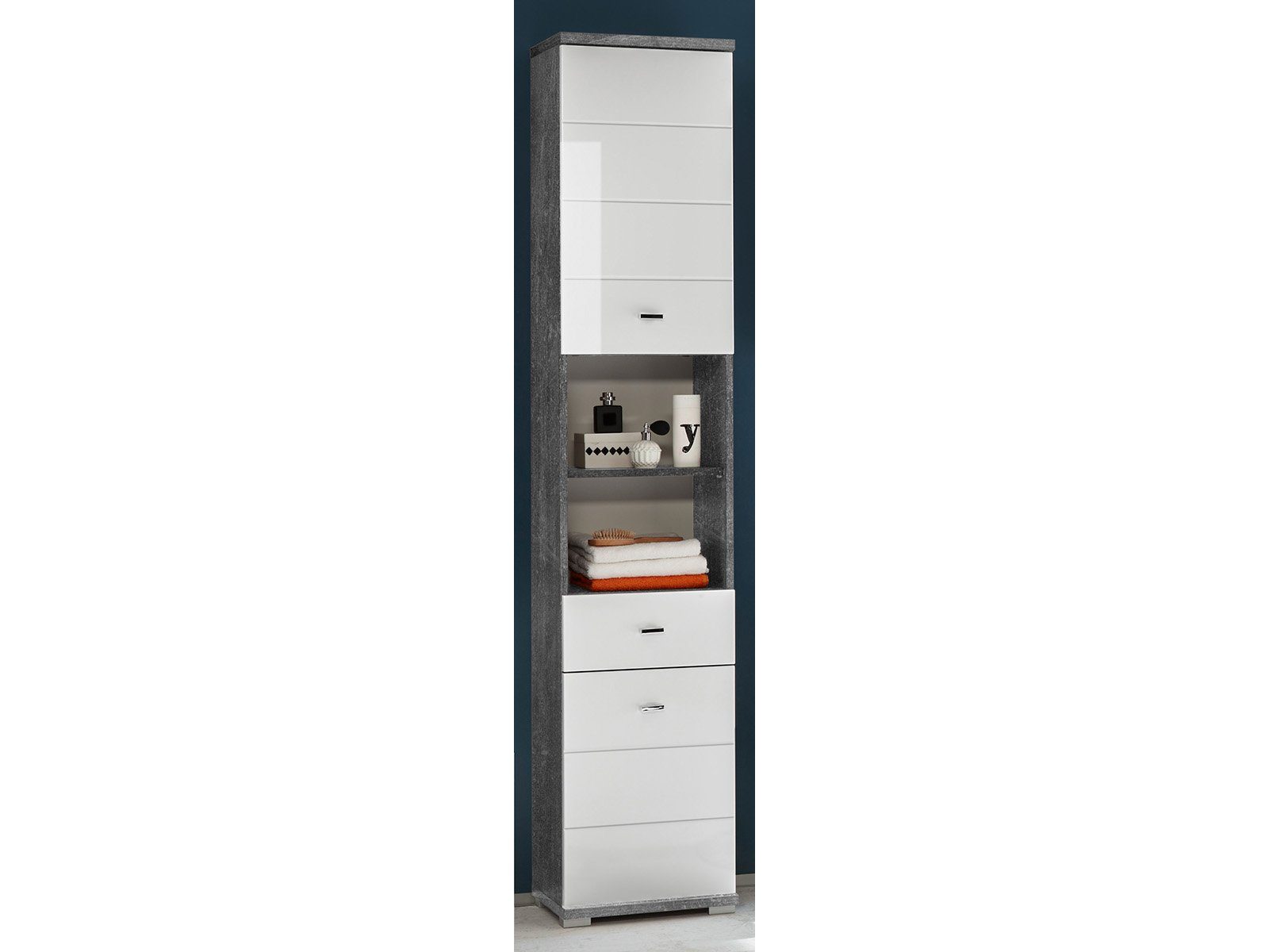 PREISBRECHER Hochschrank Peter 38 x 190 x 30 cm (B/H/T)