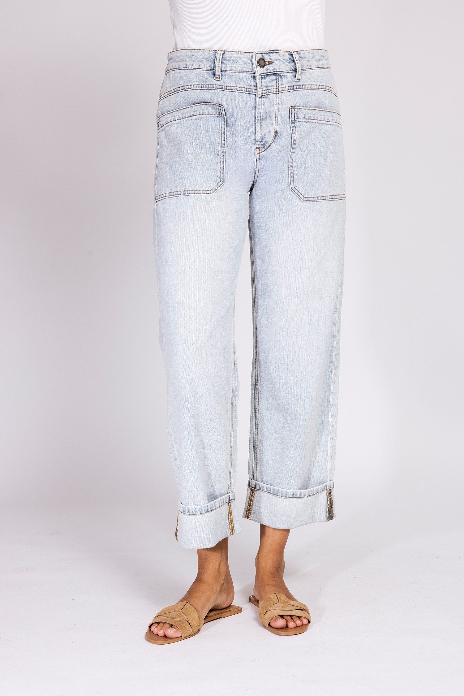Straight-Jeans ZHKARLI