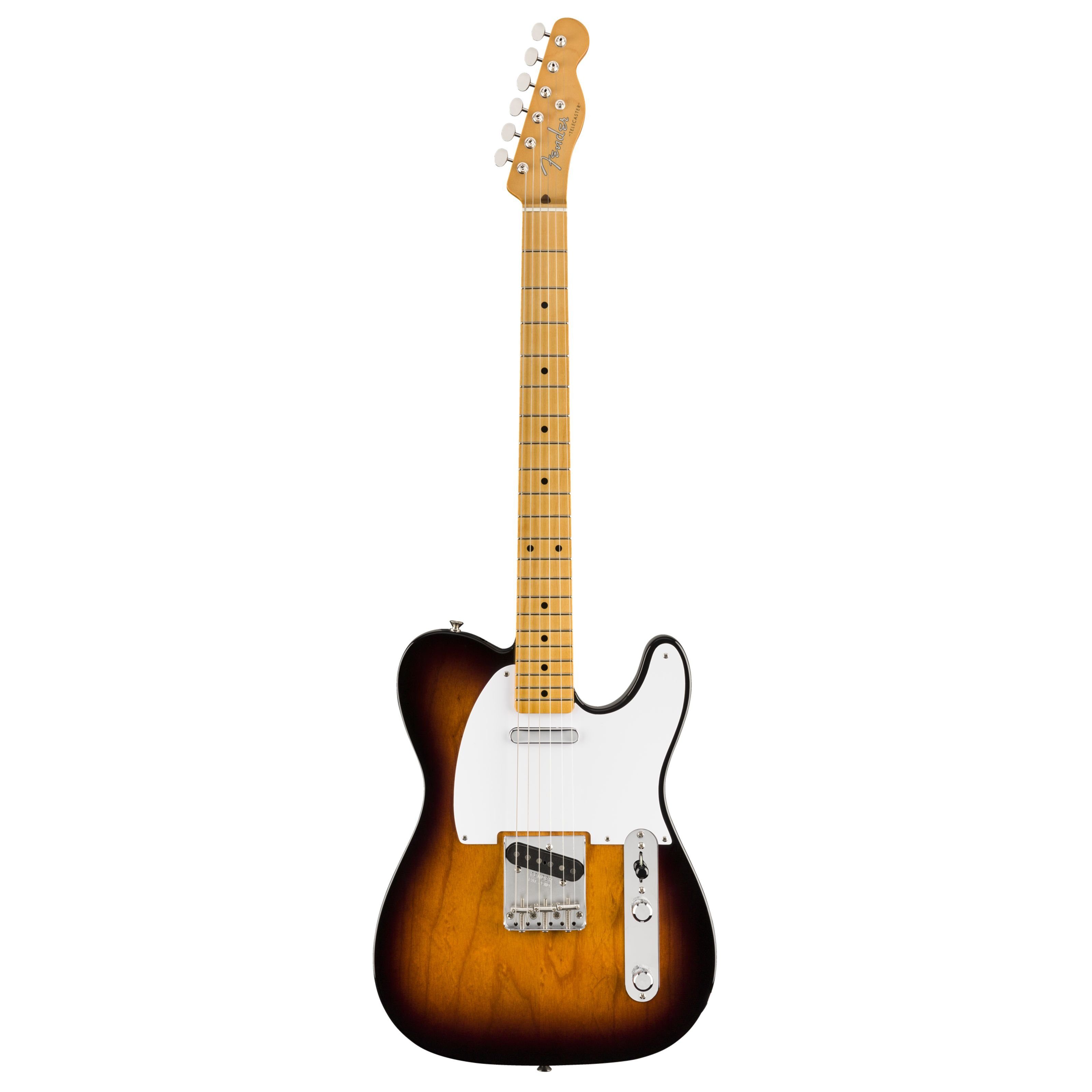 2-Color Spielzeug-Musikinstrument, Telecaster E-Gitarre - MN Sunburst Vintera Fender '50s