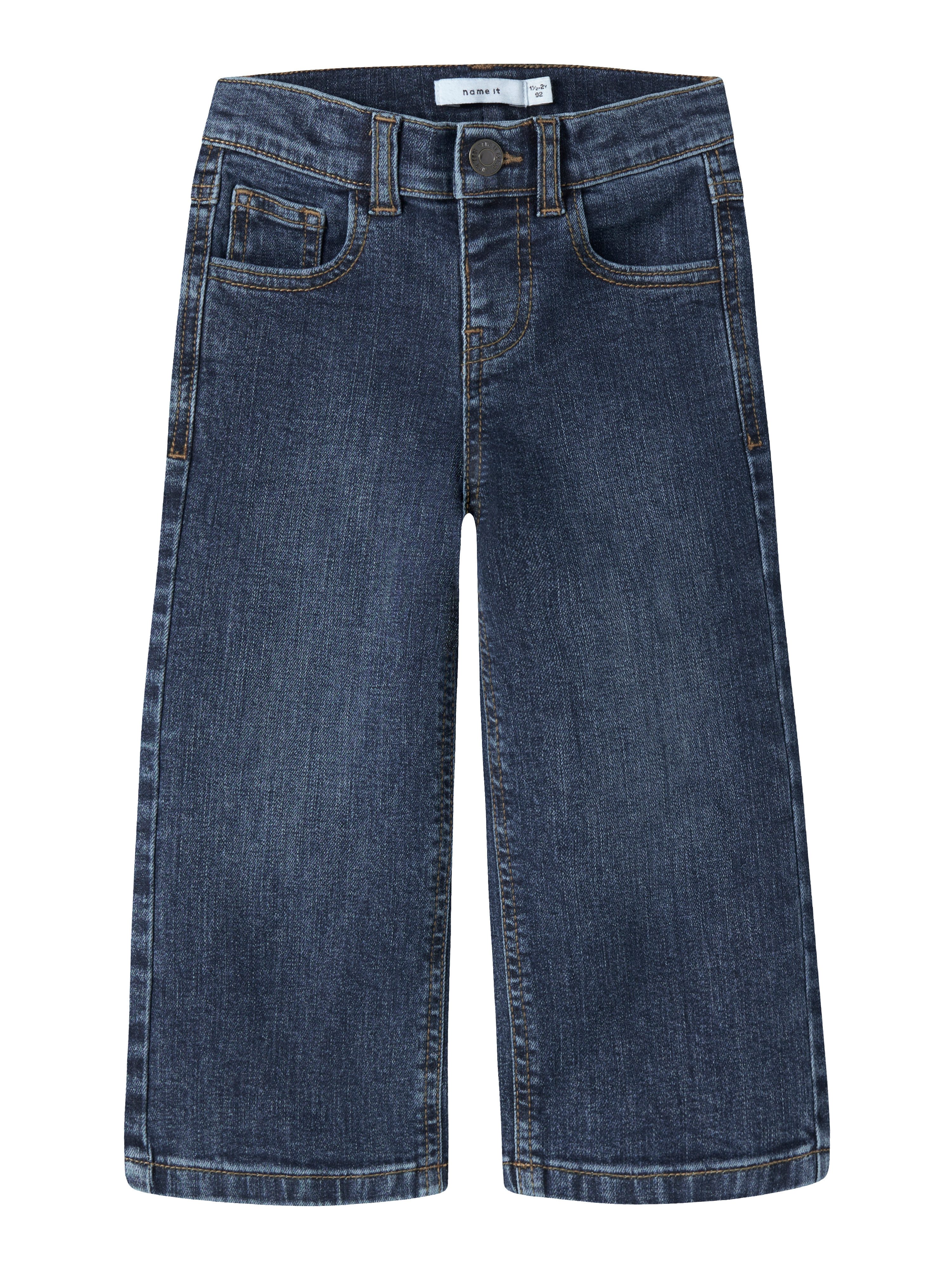 Name It Weite Jeans NMFROSE WIDE JEANS 8809-MD TB Baumwollmischung, regular fit