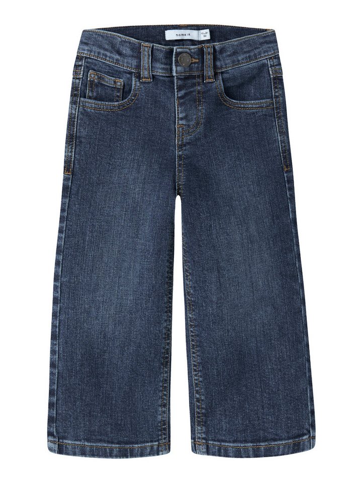 Name It Weite Jeans NMFROSE WIDE JEANS 8809-MD TB Baumwollmischung, regular fit