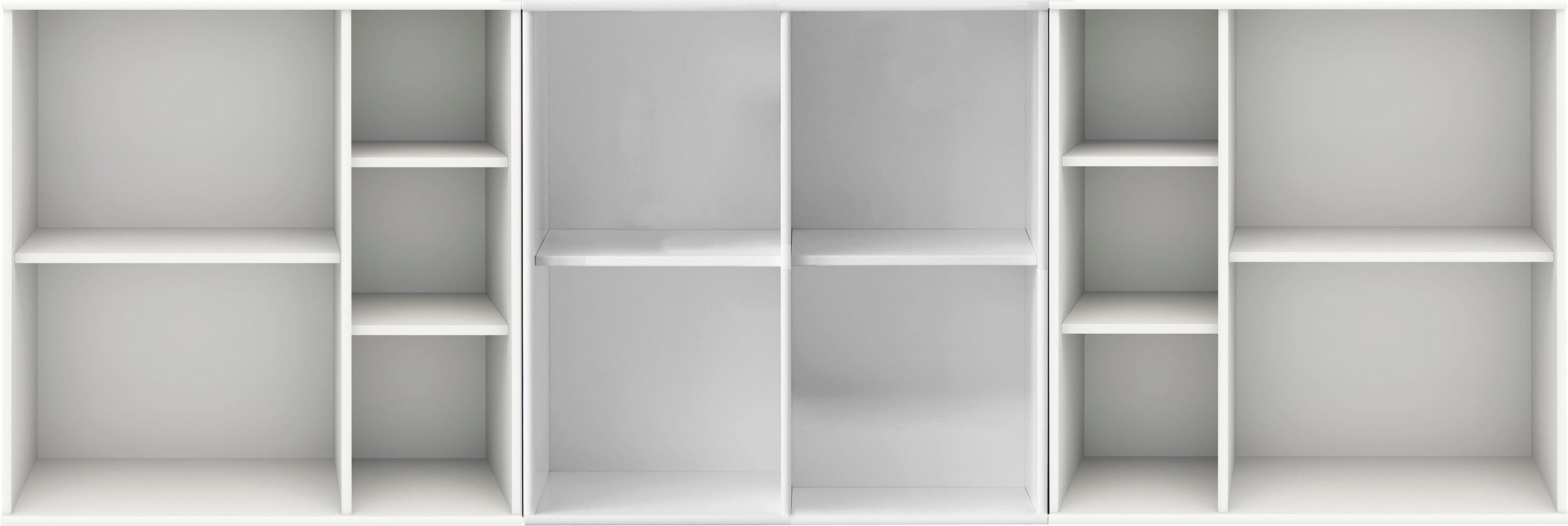 Hammel Furniture Bücherregal Mistral Kubus, Kombination aus 3 Modulen, Breite 207cm
