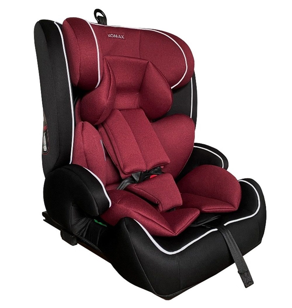 XOMAX Autokindersitz SOFIA, ab: 15 Monaten, bis: 12 Jahre, (1-tlg), Kindersitz ISOFIX 9-36 kg i-Size ECE R129