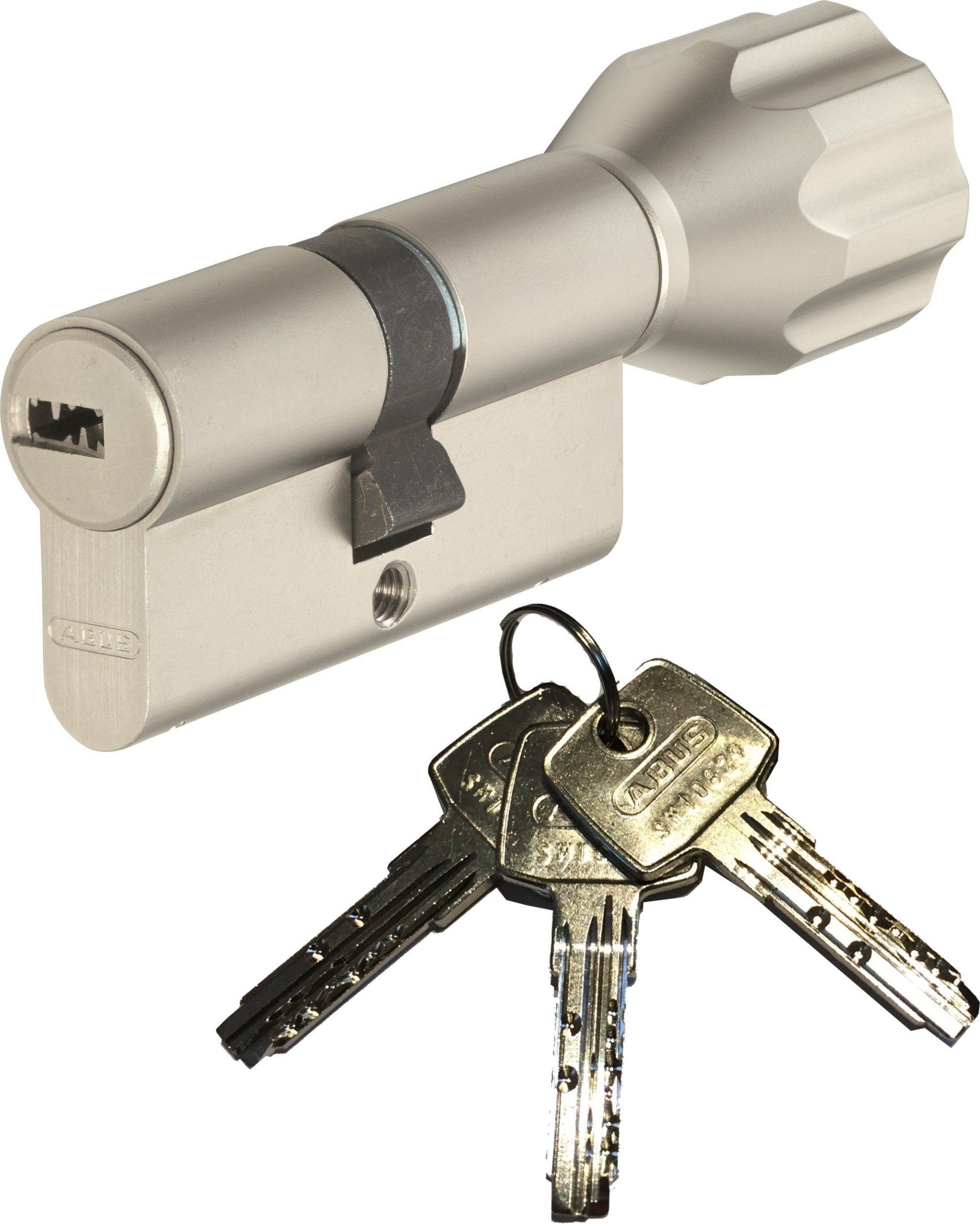 ABUS Profilzylinder ABUS EC550 ECK550 Knaufzylinder versch. Längen, mit 3-6 Schlüssel, Verschiedenschließend