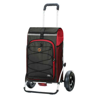Andersen Einkaufsshopper Royal Shopper Plus mit Tasche Fado 2.1 in Rot oder Schwarz
