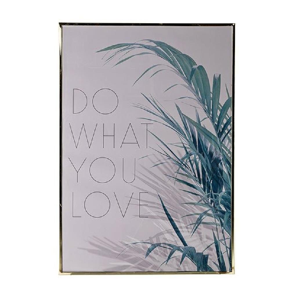 Bloomingville Dekofigur Bild mit Rahmen Do What You Love