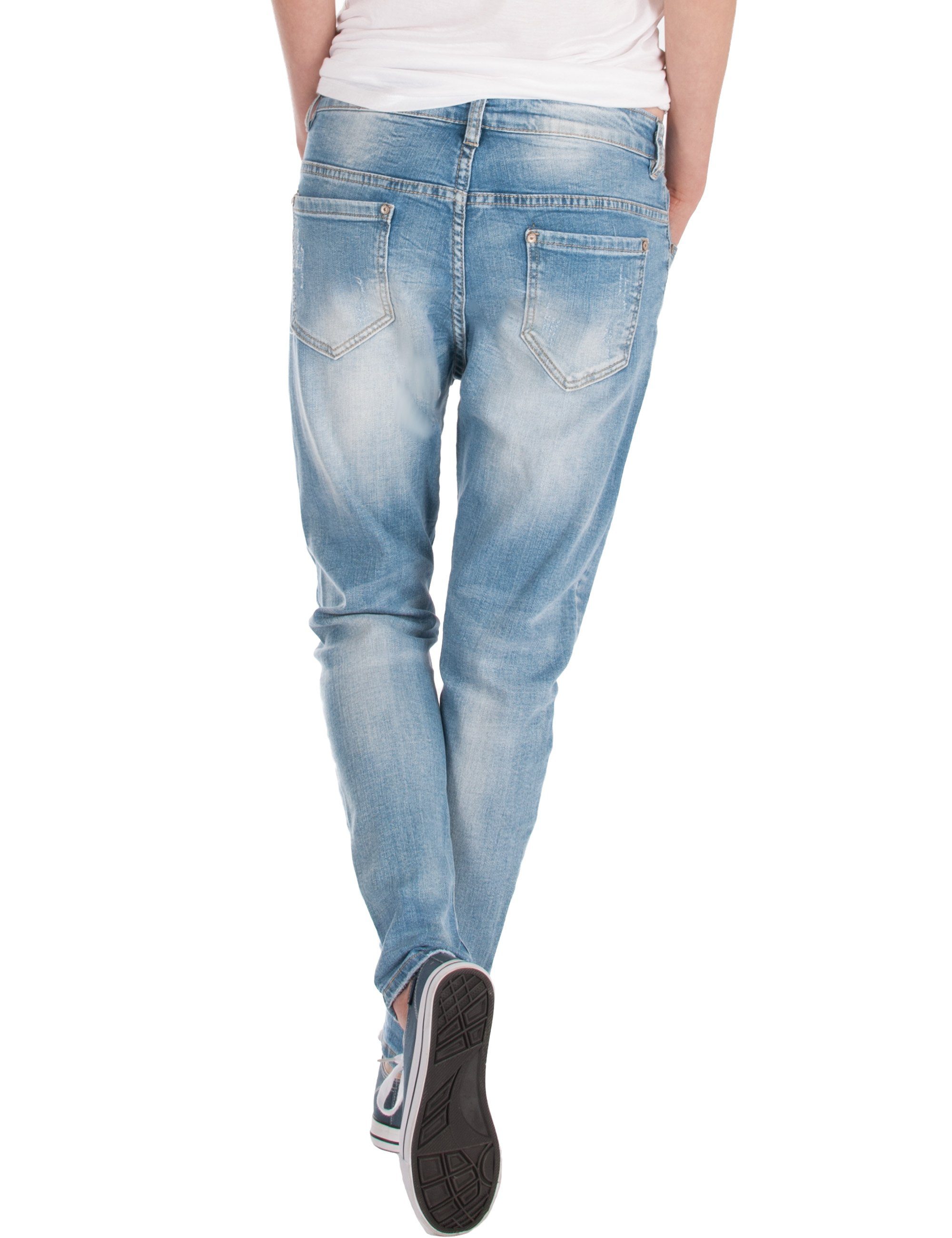 Stretch, Fraternel Baggy, 5-Pocket-Style, Relaxed Boyfriend-Jeans