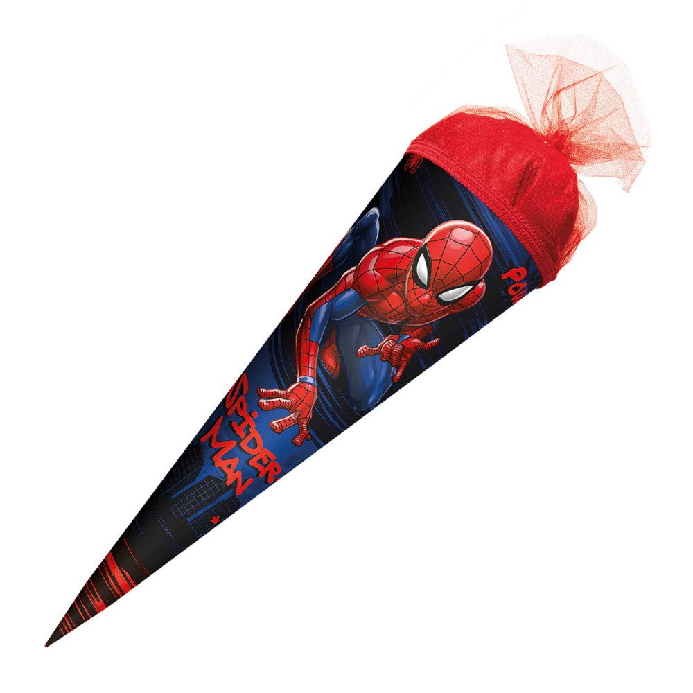 Roth Schultüte Roth Schultüte Marvel Spider-Man rund Tüllverschluss 35cm