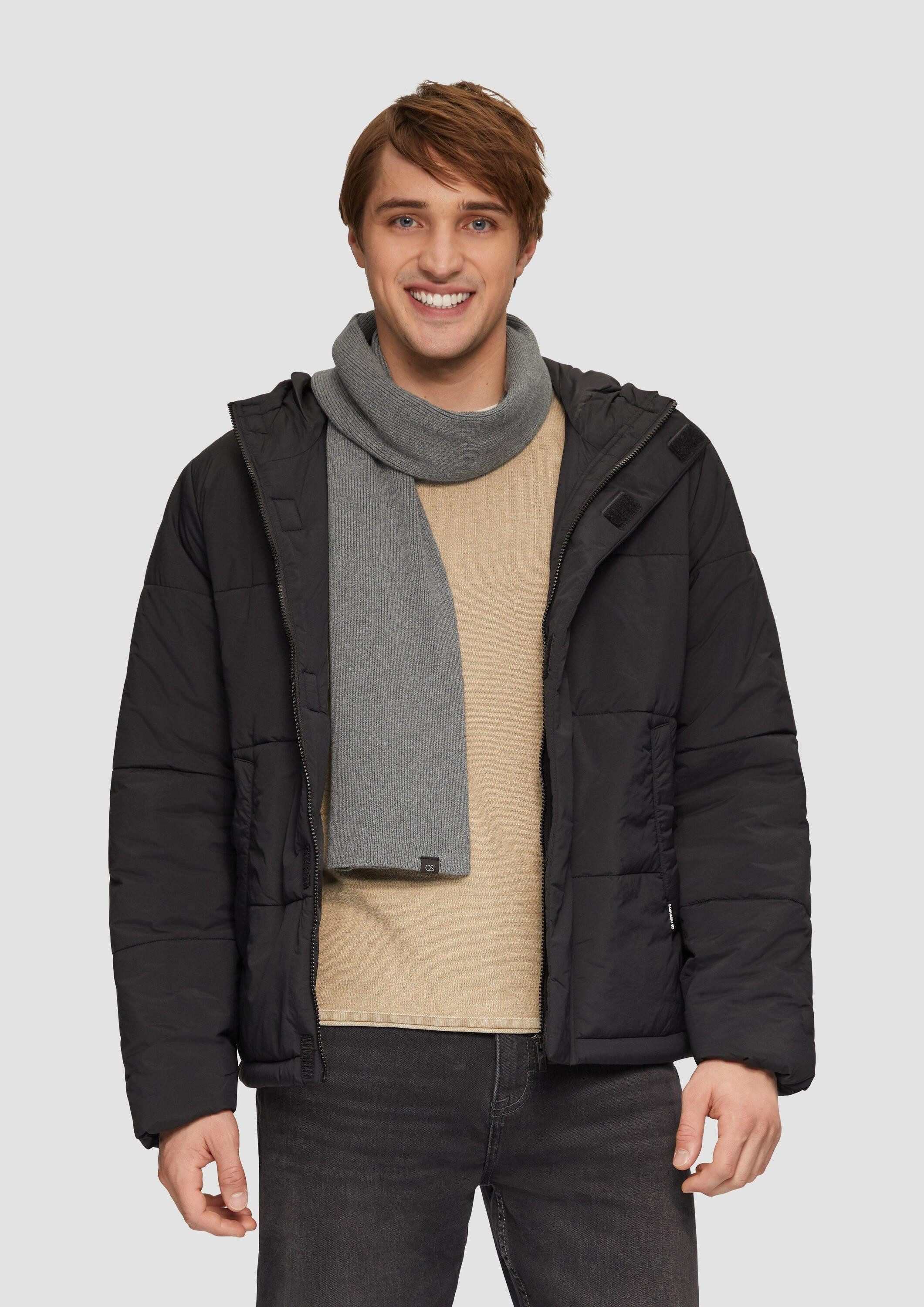 QS Schal Tuch, Schal aus Baumwollstrick günstig online kaufen