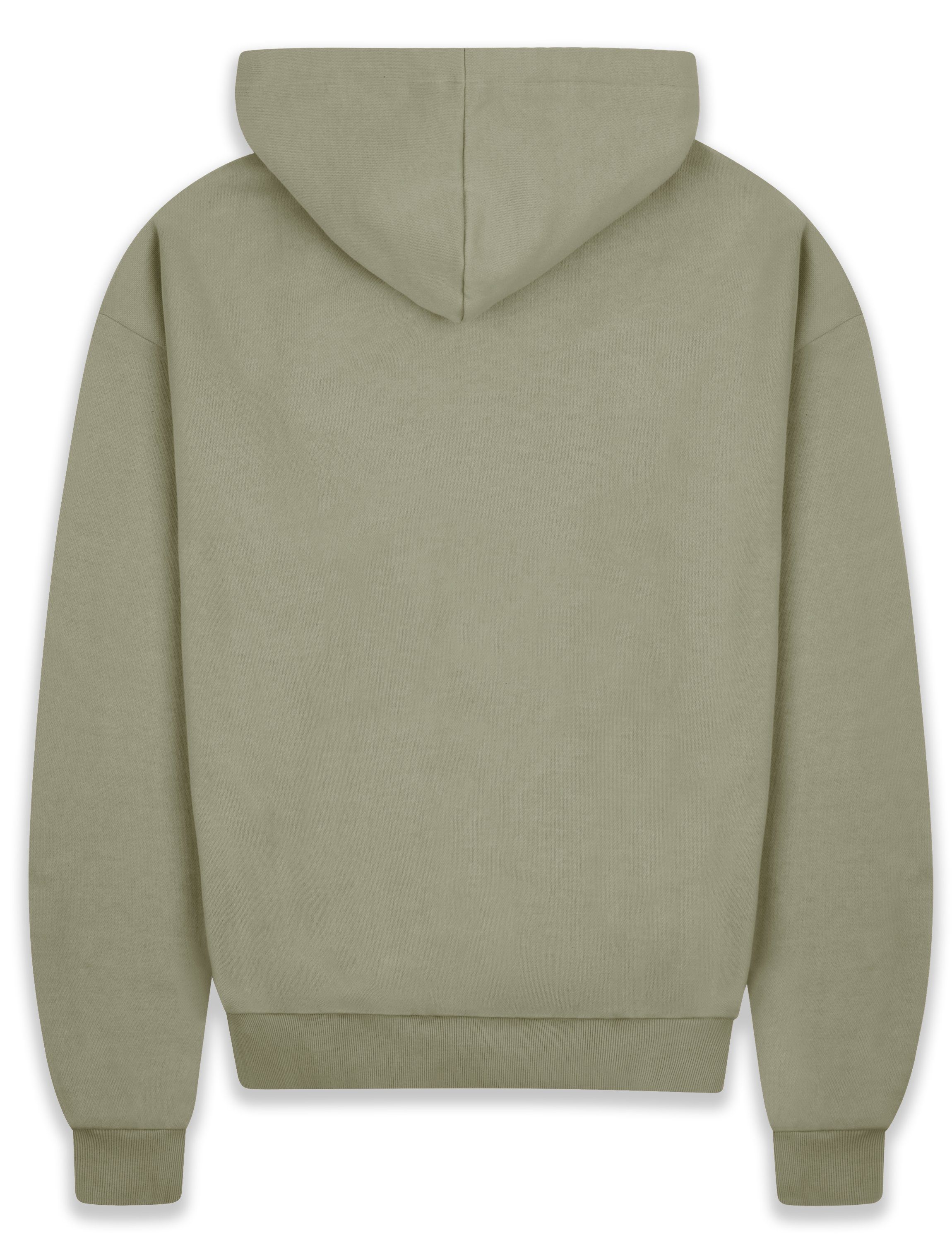 Hoodie GSM Dropsize Oversize Sweater Kapuzen-Pullover Hoodie 430 Heavy BR-H-1 Herren Herren Olive