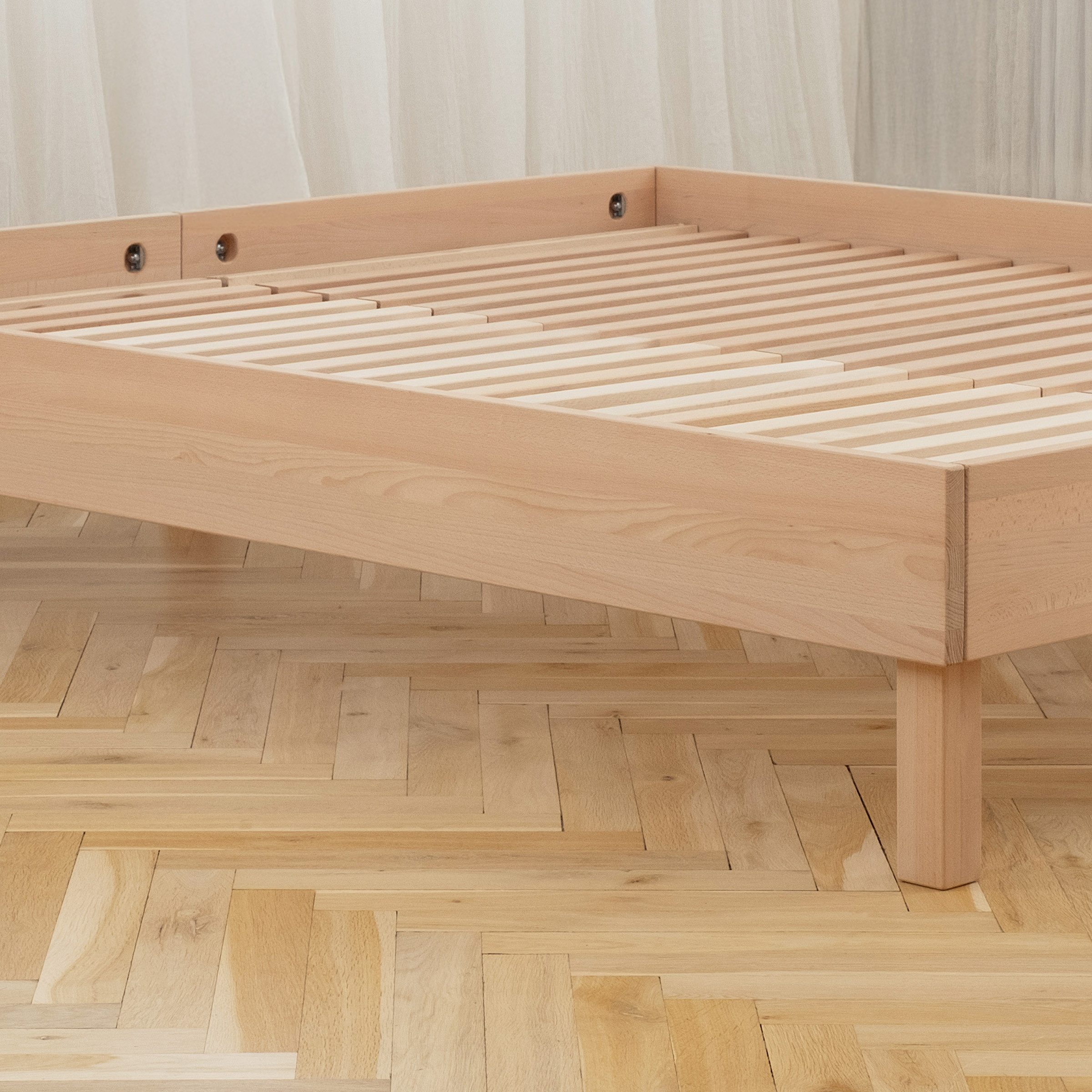 Rollrost Plano, aus FSC® zertifiziertem, massivem Buchenholz, Ehrenkind, 90 günstig online kaufen