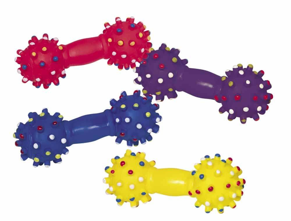 Nobby Tierquietschie Vinyl Hantel "CLASSIC" mit Squeaker, 16cm, 1 Stk.