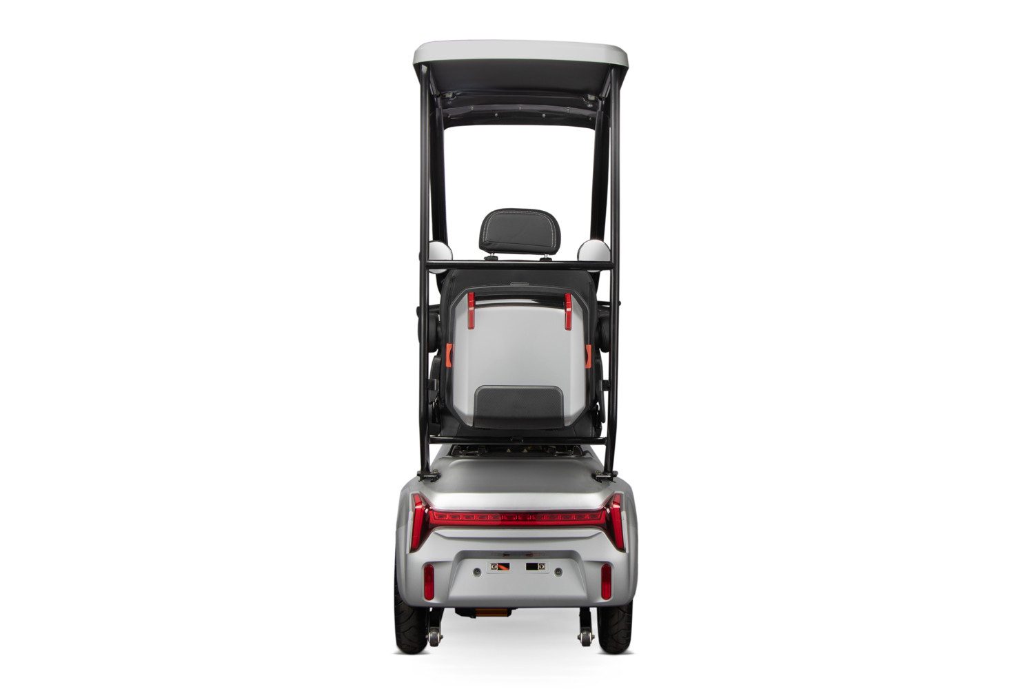 Geco Automobile E-Motorroller Geco Senio U1 Scooter 1000W 60V 32Ah inkl. Überdachung Lithium, 45 km/h