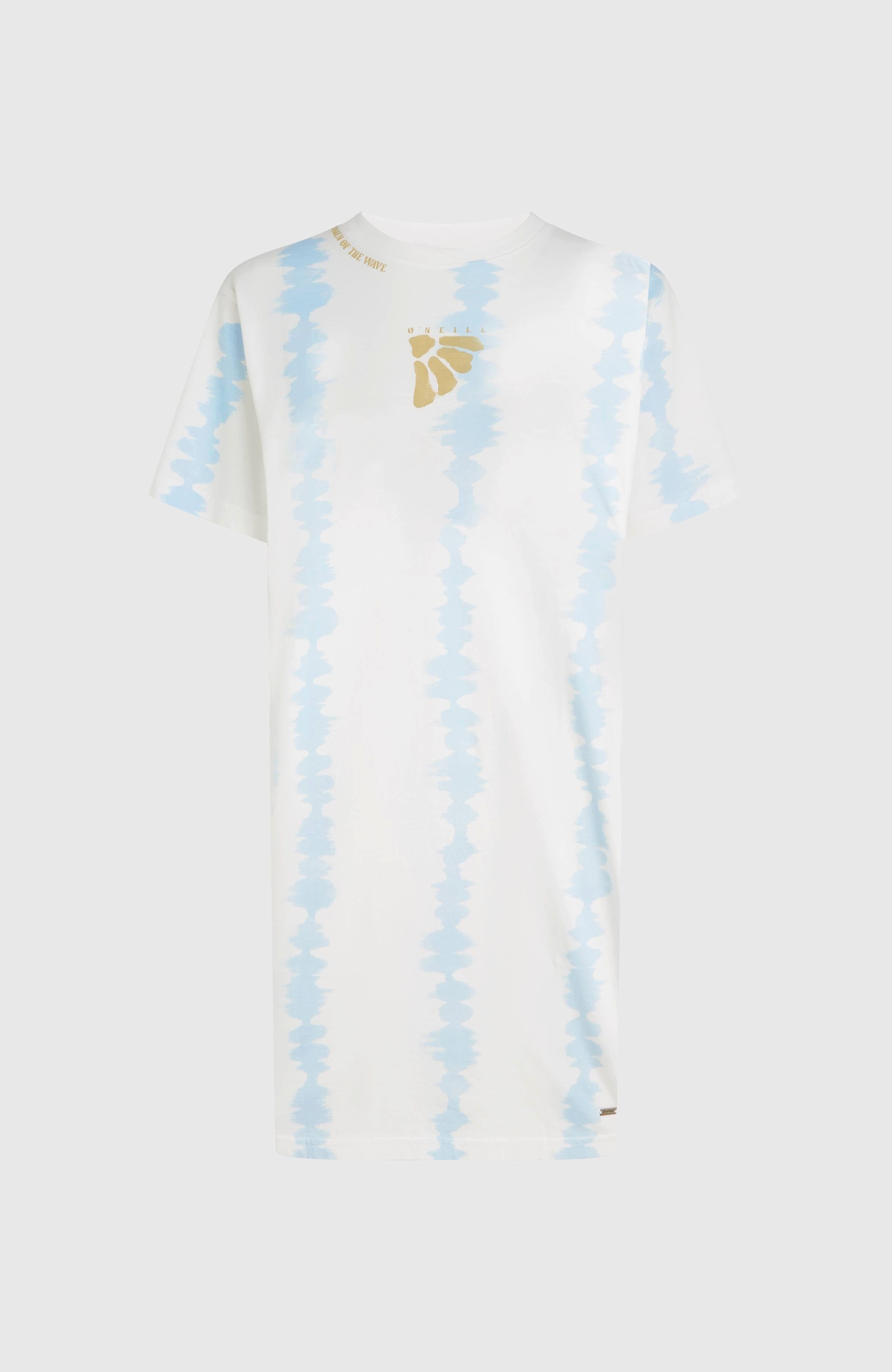O'Neill Shirtkleid WOTW T-SHIRT DRESS sportlicher Stil, aus enzymgewaschenem Jersey, locker geschnitten