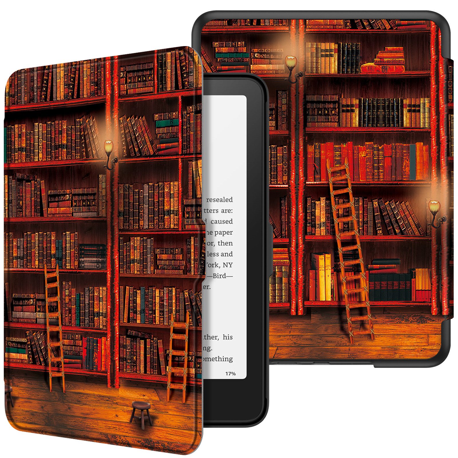 Fintie E-Reader-Hülle für 7" Kindle Paperwhite(12. Generation) - 2024 und Kindle Colorsoft Signature Edition (1. Generation), Leichte Schutzhülle Case mit Auto Sleep/Wake